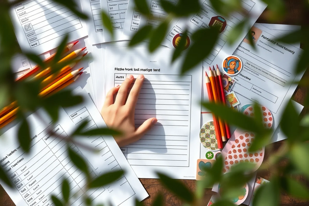affordable homeschool planning lesson — Affordable Homeschool Planning Lesson (the finished result)