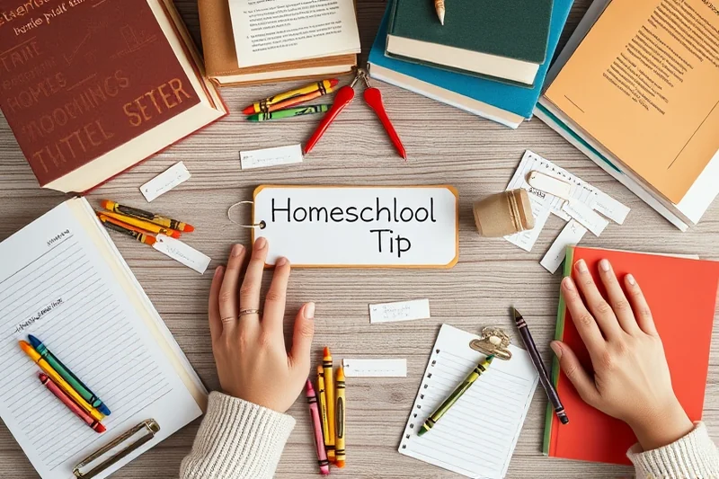 essential homeschool planning tips — Essential Homeschool Planning Tips (the finished result)