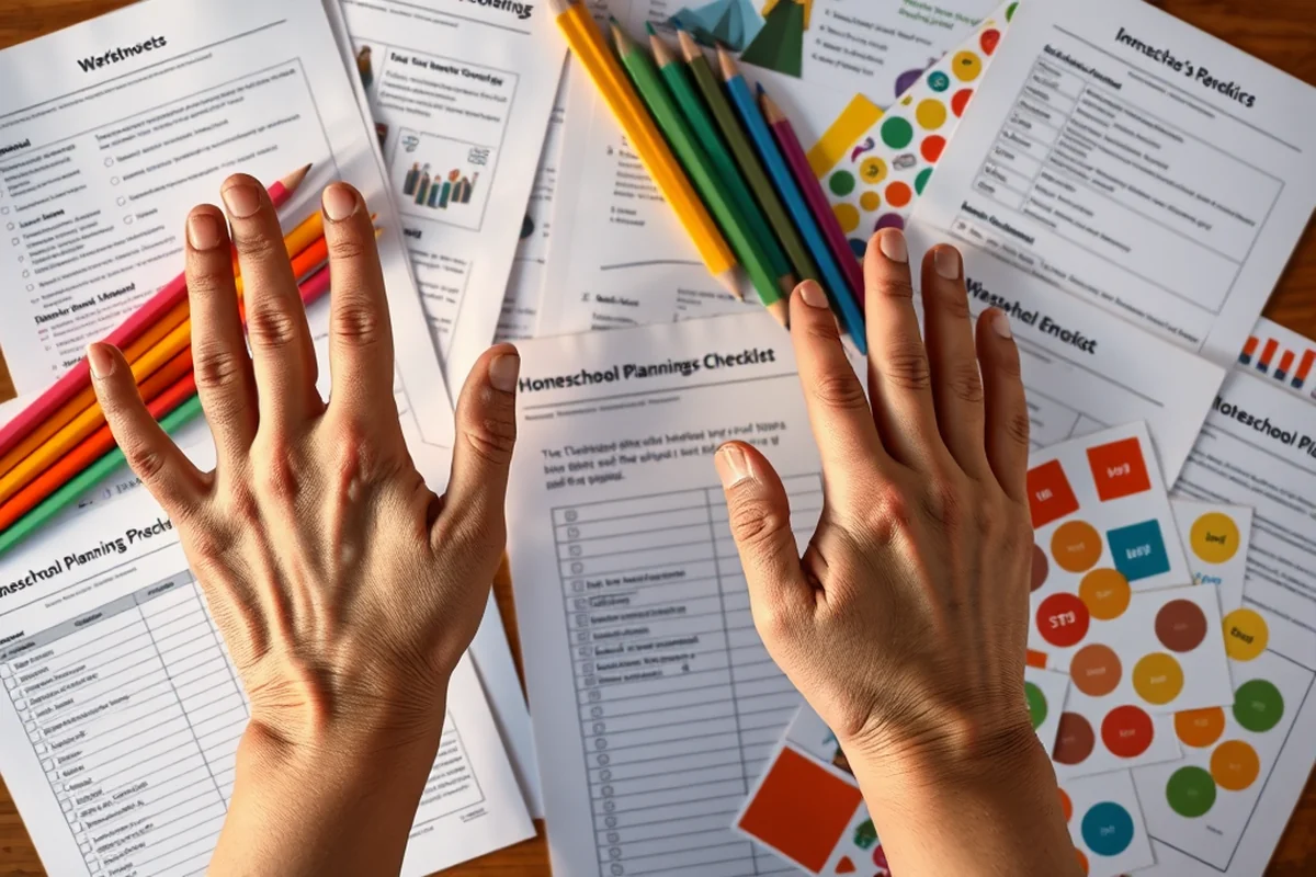 homeschool planning budget checklist — Homeschool Planning Budget Checklist (the finished result)