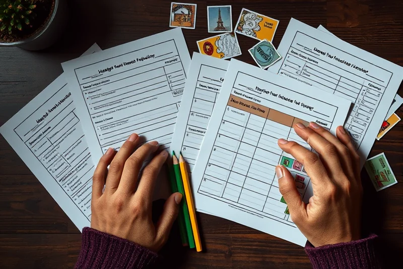 homeschool planning printables worksheets step by step — Homeschool Planning Printables Worksheets Step By Step (the finished result)
