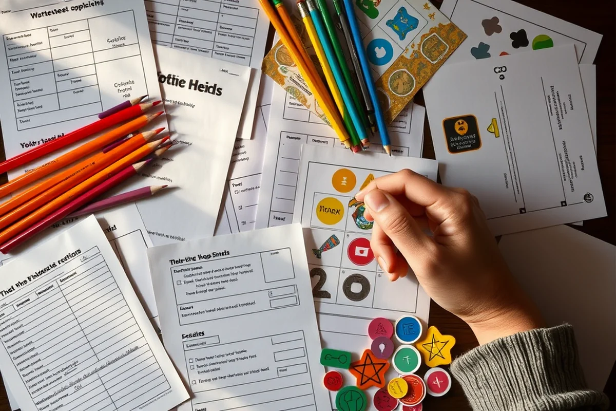 homeschool planning progress ideas — Homeschool Planning Progress Ideas (the finished result)