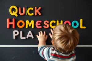 Quick Homeschool Planning Lesson Plans Schedules