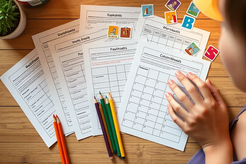 simple homeschool planning printables worksheets — Simple Homeschool Planning Printables Worksheets (the finished result)