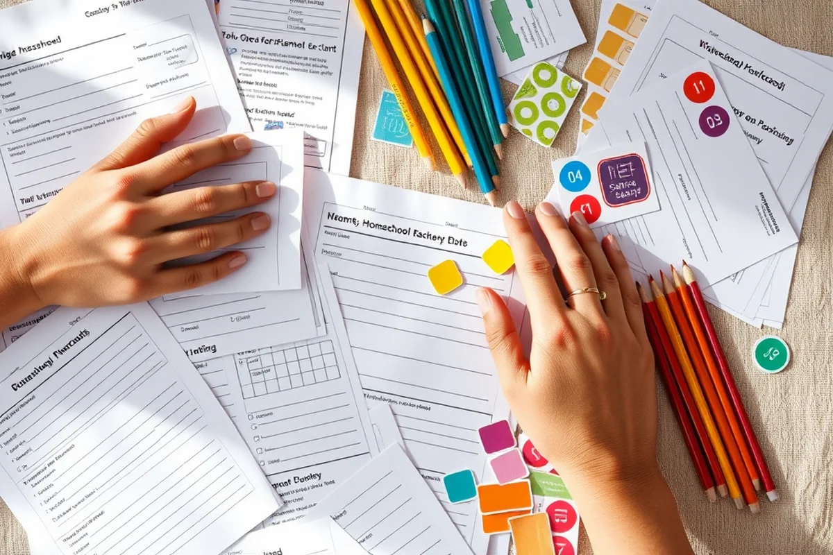 budget homeschool planning on a budget — Budget Homeschool Planning On A Budget (the finished result)