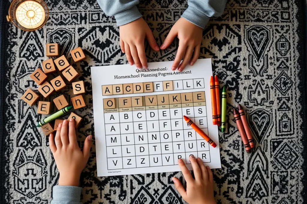 Quick Homeschool Planning Progress Assessment