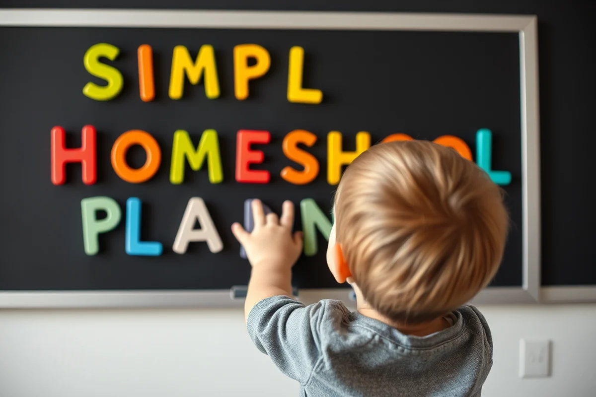 simple homeschool planning lesson — Simple Homeschool Planning Lesson
